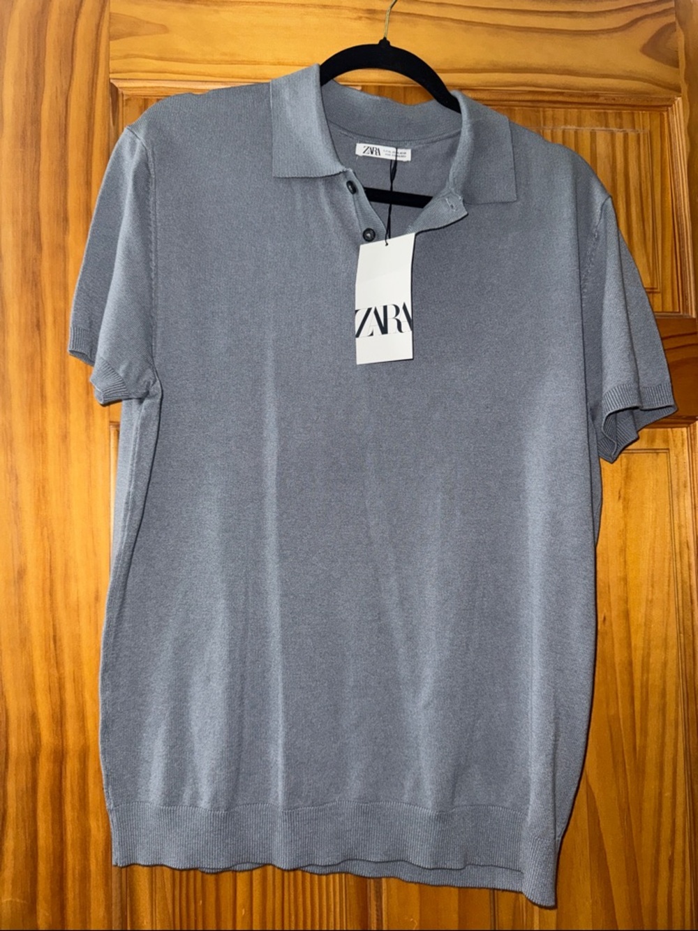 NWT ZARA Men’s Short-Sleeve Polo